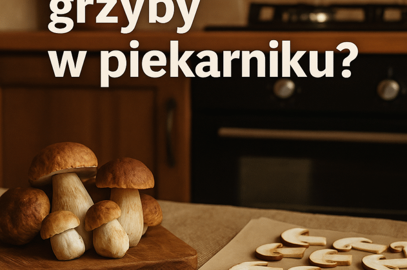 Jak suszymy grzyby w piekarniku?