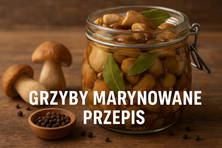 grzyby marynowane przepis